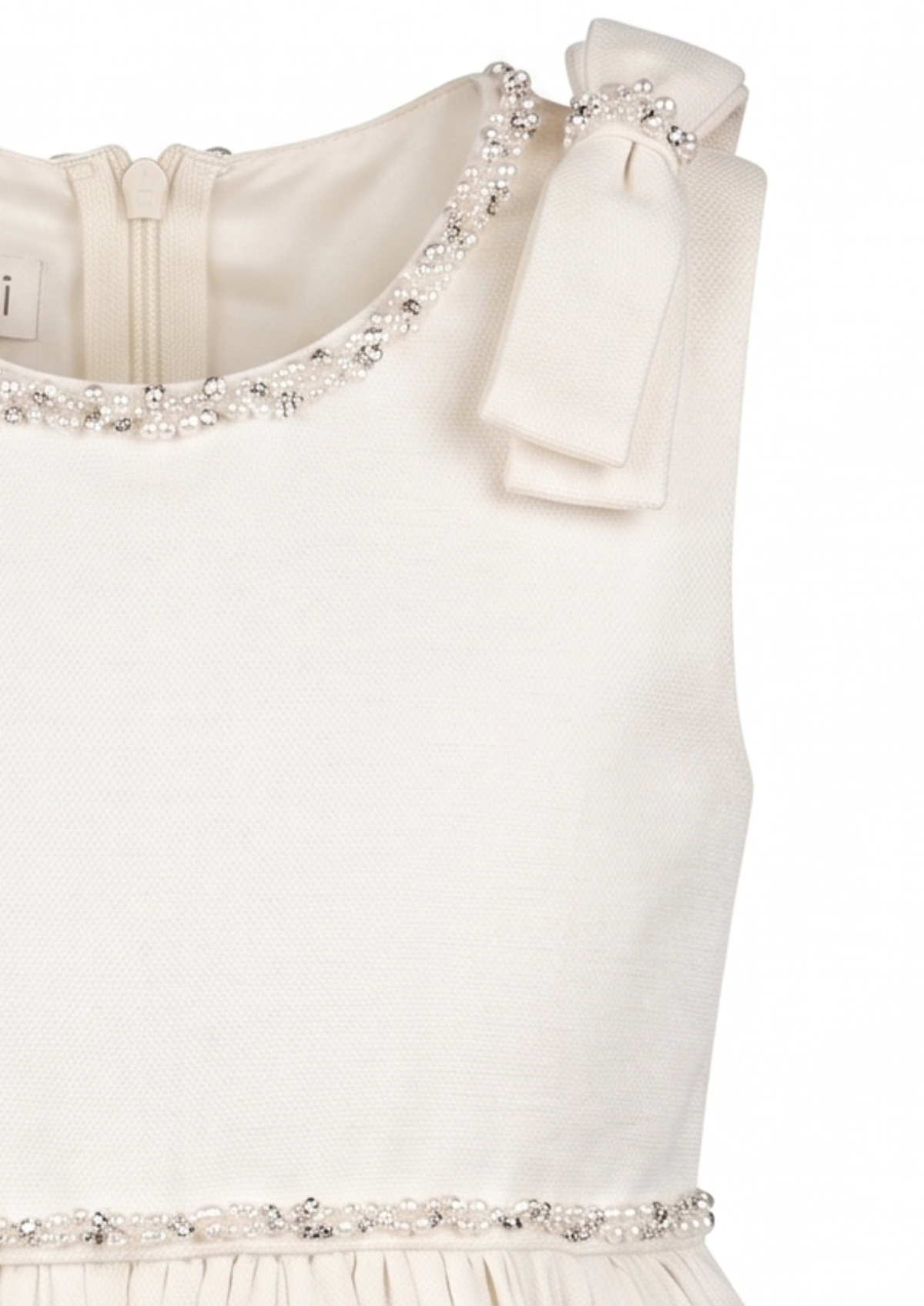 Pearl Bow Dress