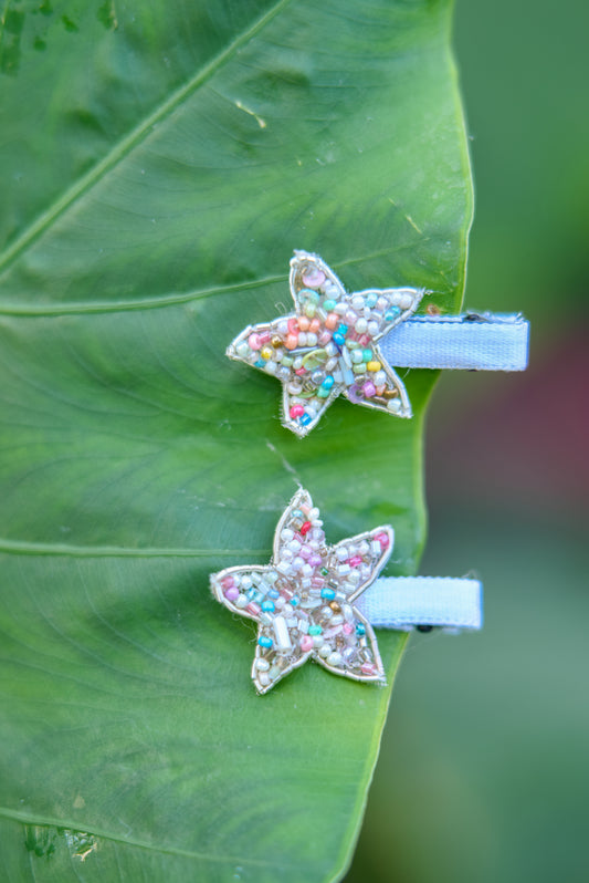 Sweet Sprinkle Star Clips