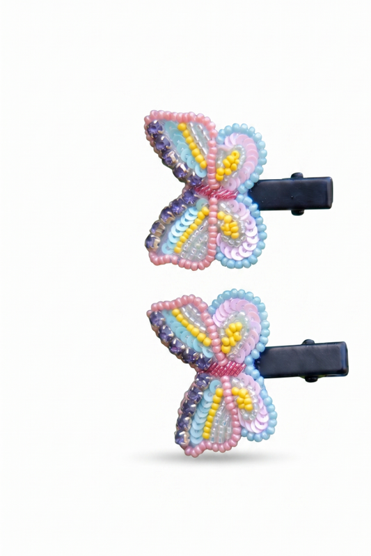 Butterfly Bloom Hair Clips