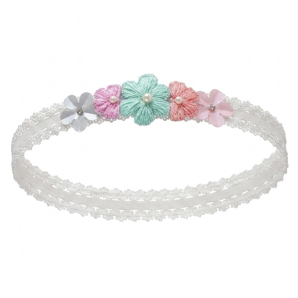 Meadow Mist Floral Band