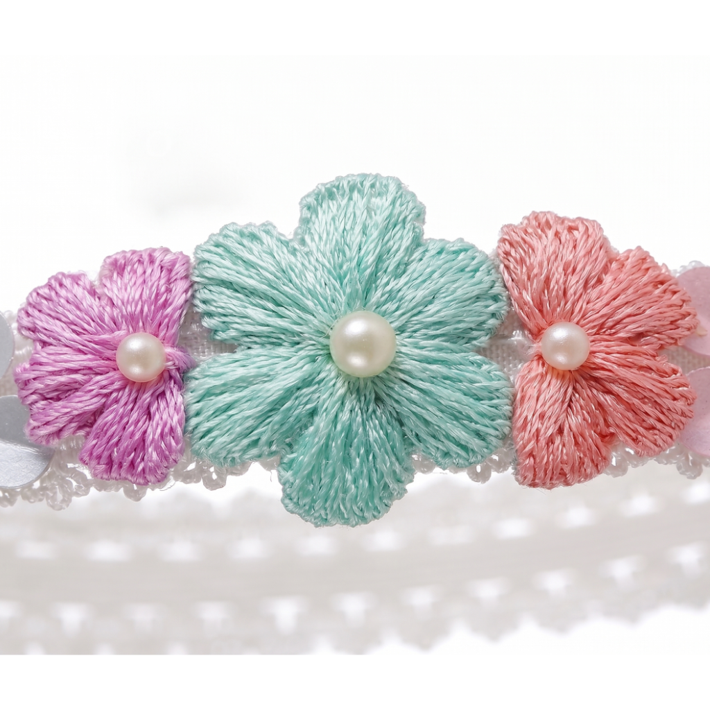 Meadow Mist Floral Band
