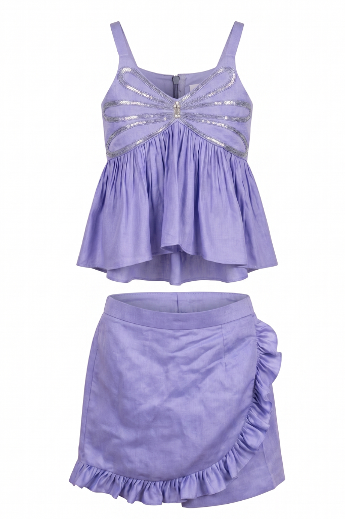Butterfly Skort Set