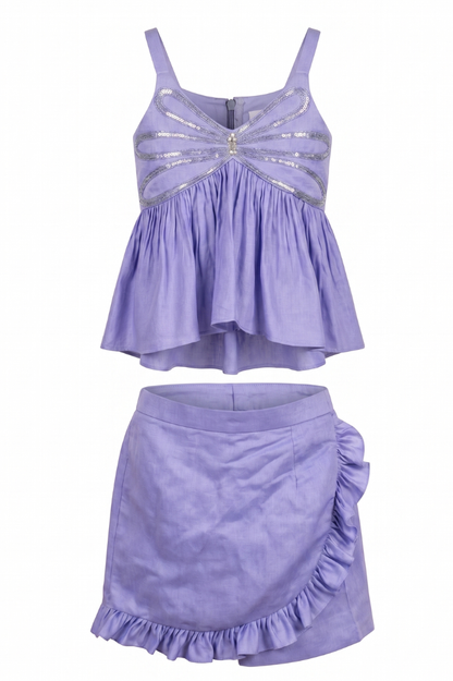 Butterfly Skort Set