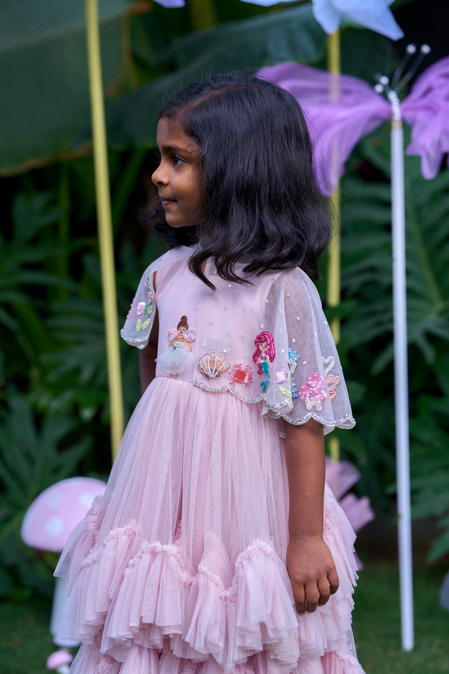 Mermaid Cape Dress