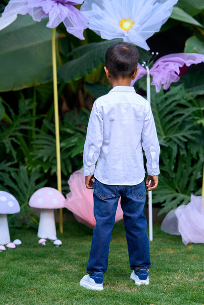 Tiger Embroidery Shirt