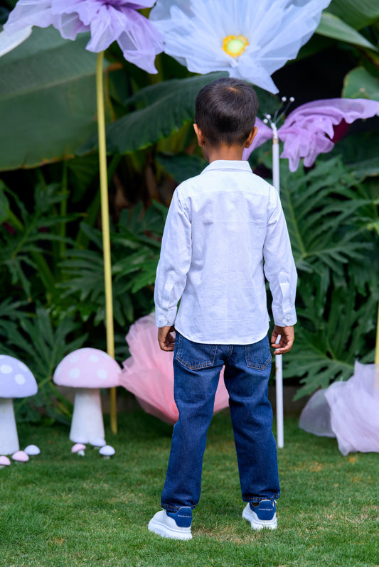 Tiger Embroidery Shirt