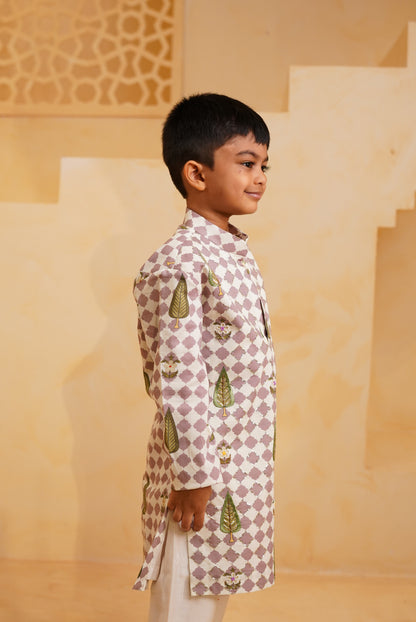 Moroccan Tiles Kurta Set