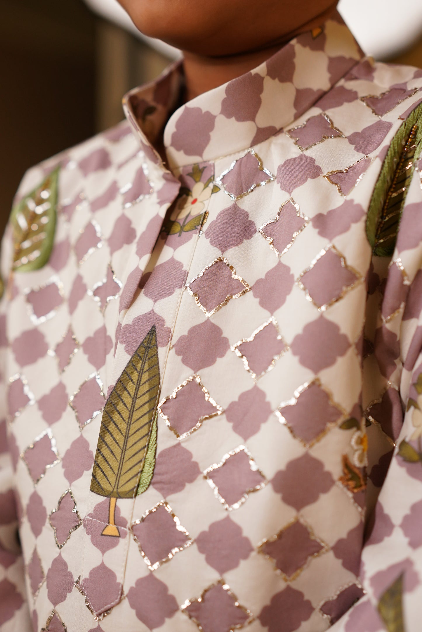 Moroccan Tiles Kurta Set