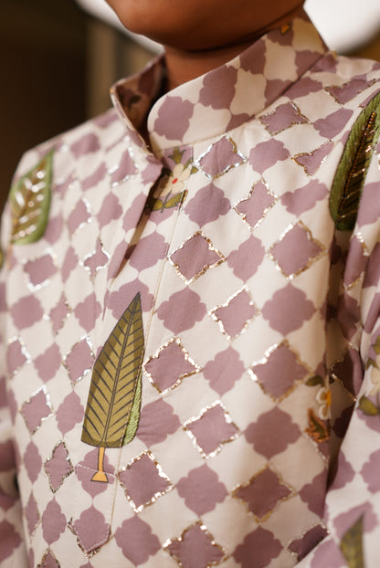 Moroccan Tiles Kurta Set