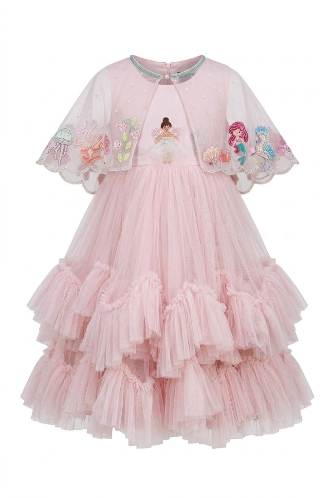 Mermaid Cape Dress