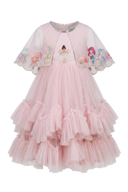 Mermaid Cape Dress