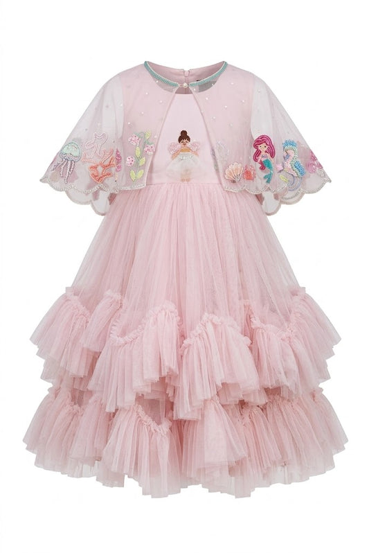 Mermaid Cape Dress